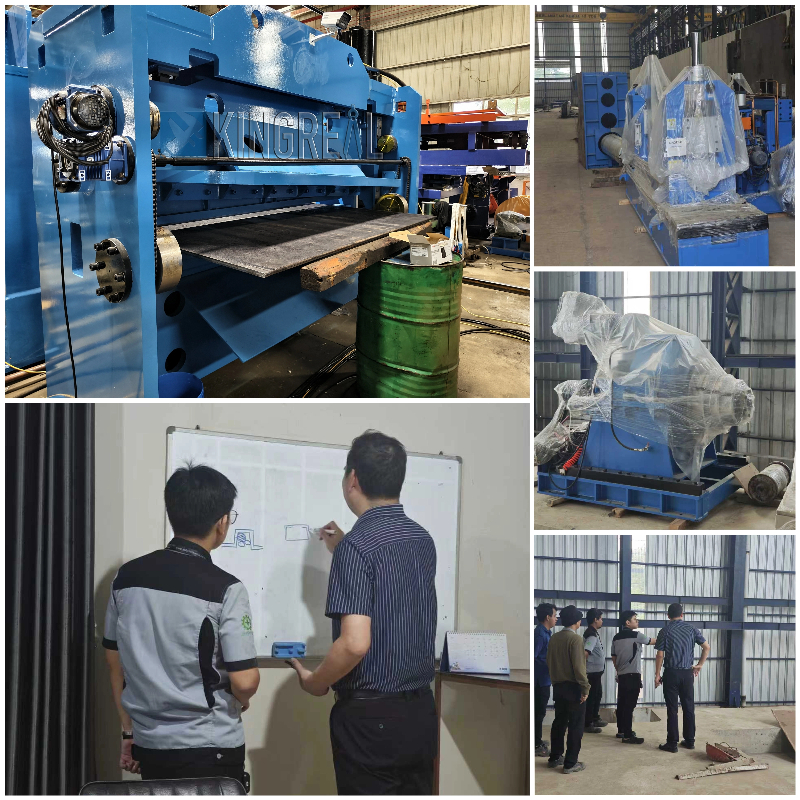 انڈونیشیا میں لمبائی کی مشین اسٹیل کٹ