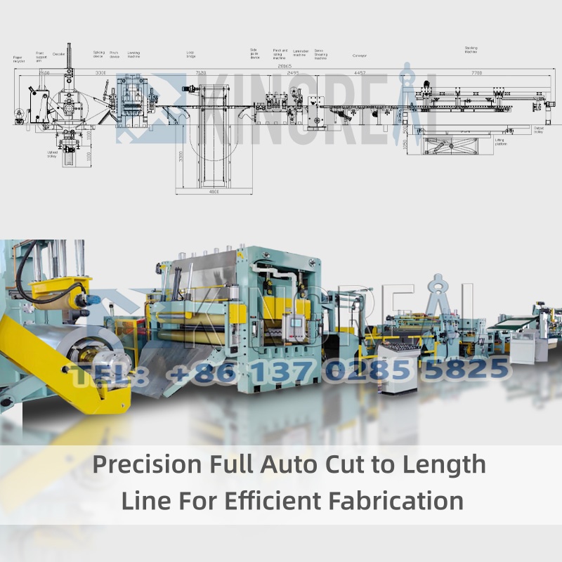 موثر تانے بانے کے ل precence صحت ​​سے متعلق مکمل آٹو کٹ لمبائی لائن