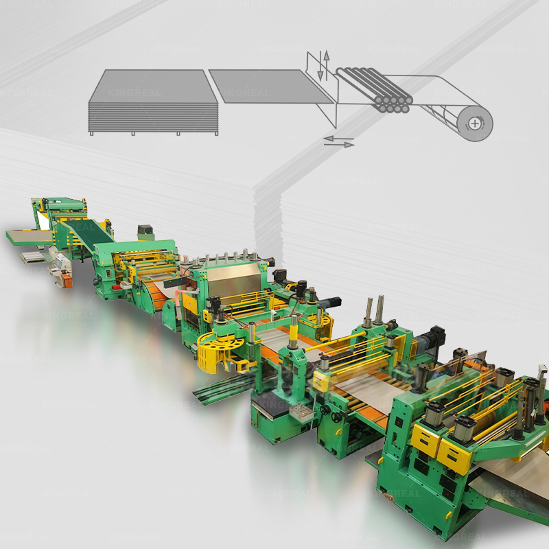 کوائل ٹو شیٹ کٹ ٹو لینتھ مشین