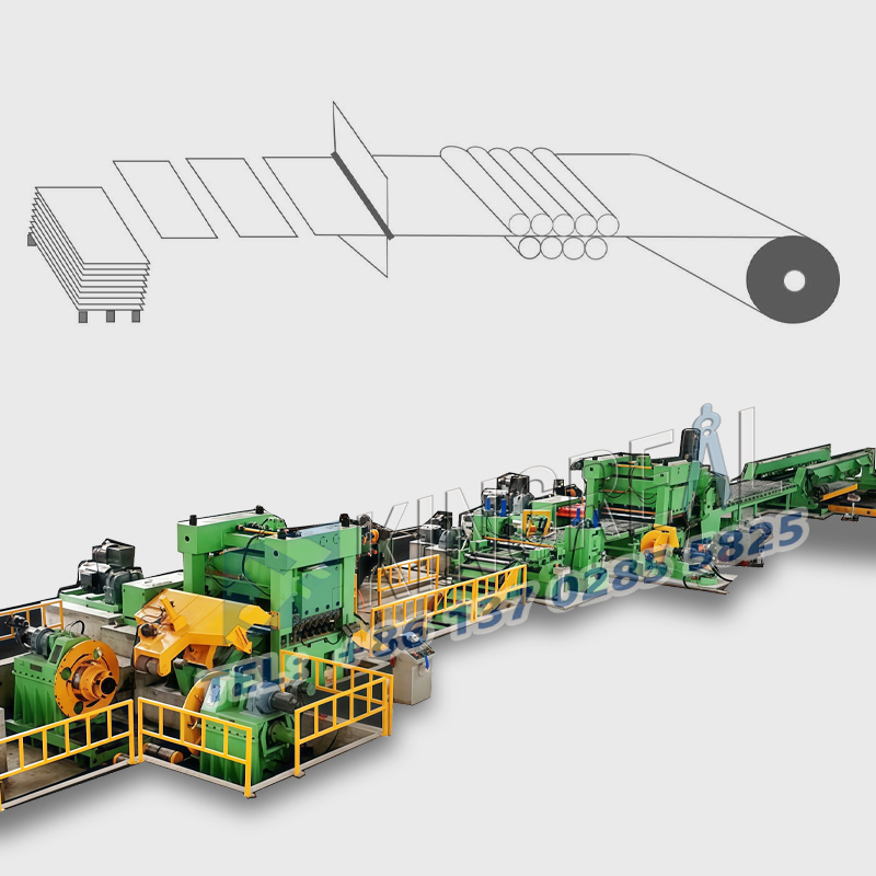 بھاری گیج کٹ لمبائی مشین