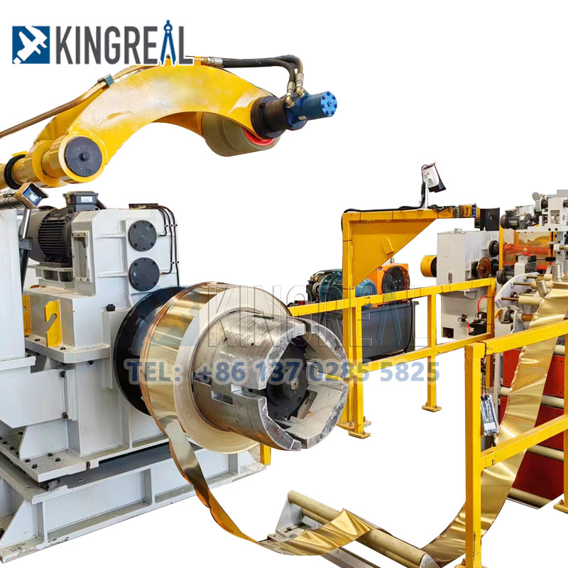 copper strip coil slitting line