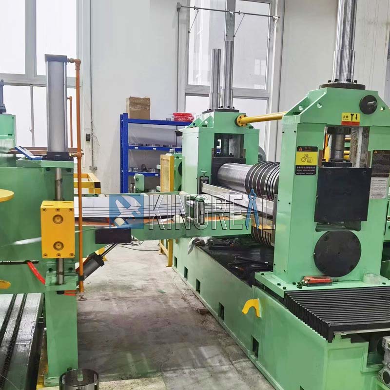 metal coil slitting machine