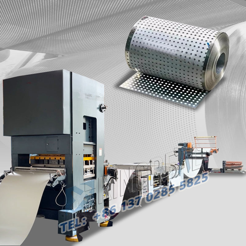 شیٹ کنڈلی کی چھید اور دوبارہ مشین