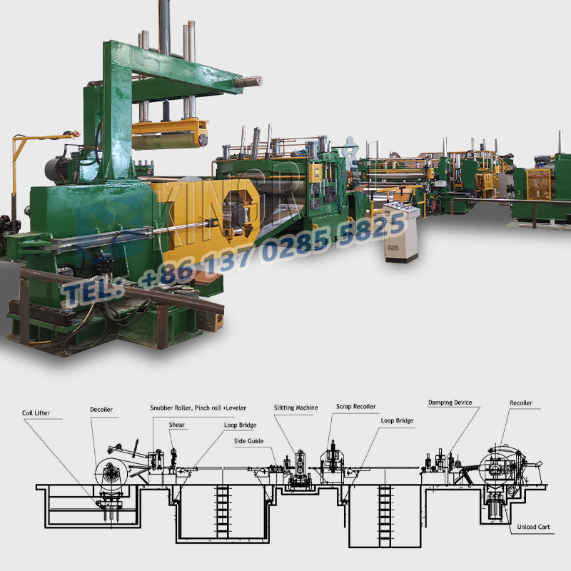 سٹینلیس سٹیل کنڈلی سلیٹنگ مشین